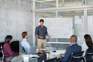 bigstock-Company-executive-presenting-n-346102375